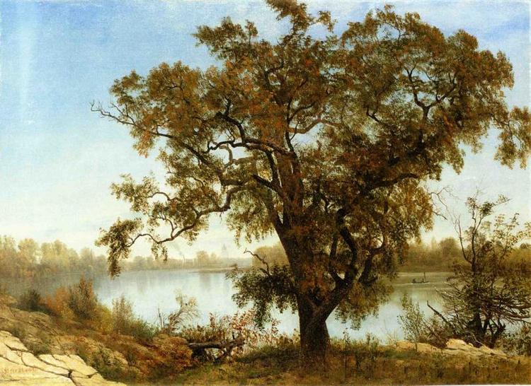 Albert Bierstadt Painting A View from Sacramento